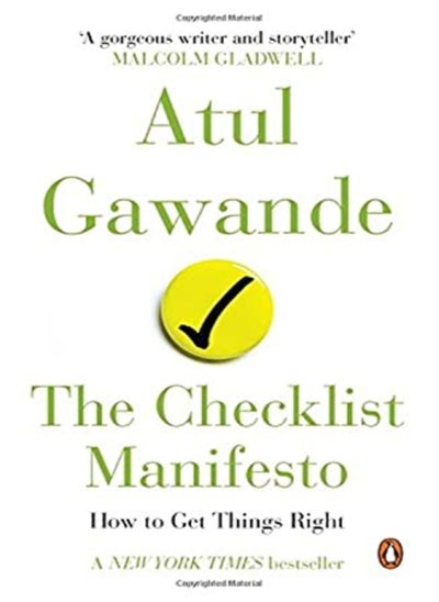 اشتري Checklist Manifesto How To Get Things Right في الامارات