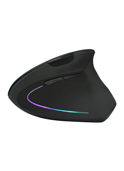 Buy Wireless Ergonomic Mouse Black in UAE