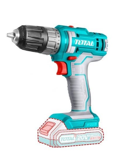 Buy Total Drill 20V Without Battery And Charger 45Nm  Tdli200515 in Egypt