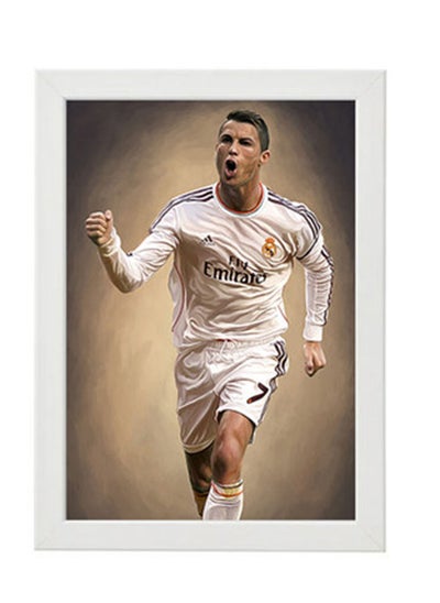 اشتري Cristiano Ronaldo Wall Art Poster Frame في مصر