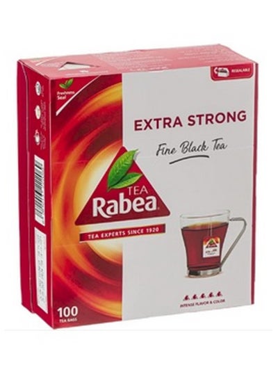 Buy Rabea Extra Strong Tea - 100 Bags in UAE