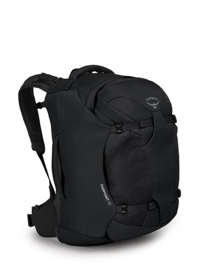 اشتري Osprey Farpoint 55 Black O/S Camping Backpack في الامارات