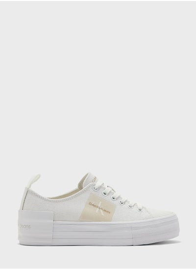 اشتري Bold Vulcanised Flatform Laceup Sneakers في الامارات