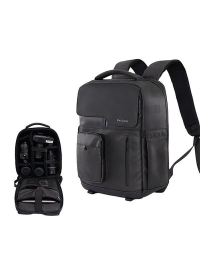 اشتري D97 Photography Camera Bag Camera Backpack Waterproof Compatible with Canon/Nikon/Sony/Digital SLR Camera Body/Lens/Tripod/15.6in Laptop/Water Bottle في الامارات