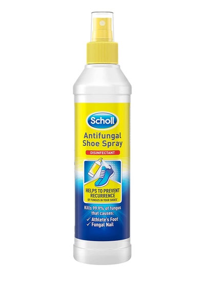 Buy Scholl Antifungal Shoe Spray Disinfectant, 250 ml in UAE