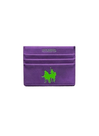 اشتري Umbra Series Leather Multiple Portable Business Men Wallet, Wallet Card Holder, Credit Card Holder, Cash Holder Wallet, Stylish and Functional - Purple في الامارات