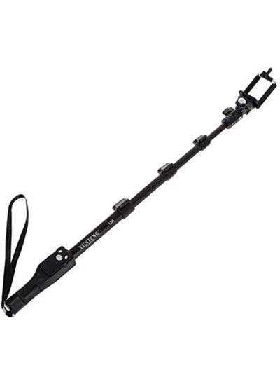 اشتري Selfie Stick Extendable Handheld Monopod Phone Holder With Bluetooth Shutter for Camera iPhone Android GoPro في الامارات