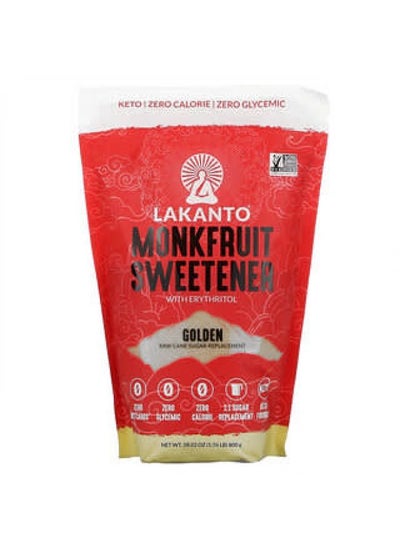 Buy Lakanto, Monkfruit Sweetener with Erythritol, Golden, 28.22 oz (800 g) in UAE