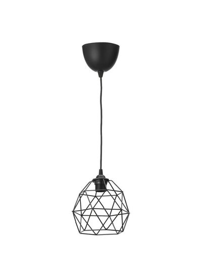 Buy Pendant Lamp Black 20 Cm in Saudi Arabia