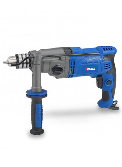 Buy 1050W Professional Electric Impact Drill Heavy Duty Two speed from 1200 to 3200 RPM Multi-Function 13mm Chuck For Wood Drilling Metal DIY and Concret in UAE