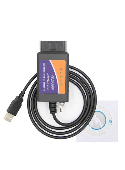 اشتري OBD2 USB Device ELM327 Compatible Interface with HS-CAN/MS-CAN Switch Scanner في السعودية