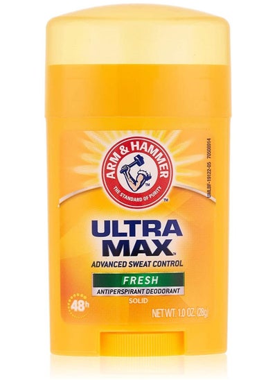 Buy UltraMax Antiperspirant Solid Deodorant Orange 28g in Saudi Arabia