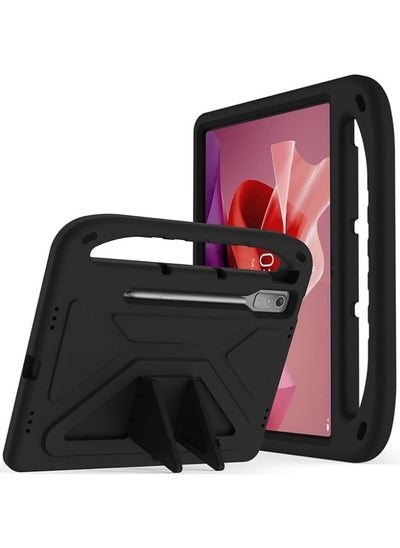 Buy Tablet Case Compatible with Lenovo Tab P12 12.7 inch TB370FU 2023, [Kids Friendly], Lightweight EVA Shockproof Handle Stand Protective Cover in UAE