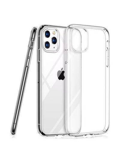 Buy iPhone 11 Pro Max Clear Case, Protective Soft Back Cover Clear Case for iPhone 11 6.5" in UAE