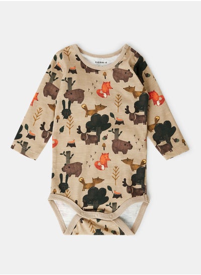 Buy Baby Boys All Over Print Bodysuit in UAE