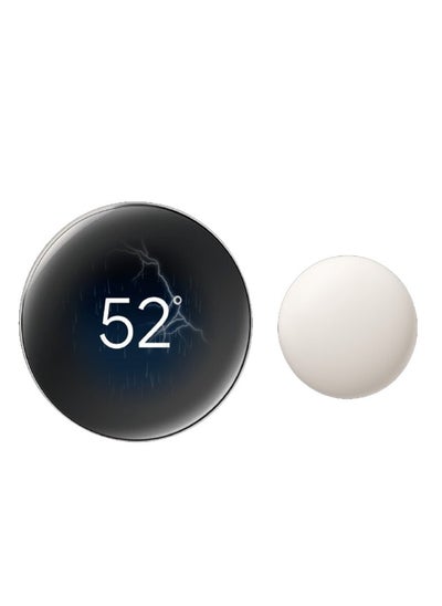 Buy Google Nest Learning Thermostat (4th Gen) with Nest Temperature Sensor (2nd Gen) - Polished Silver in UAE