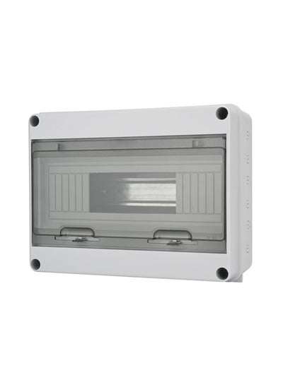 Buy 12 Way Circuit Breaker MCB Distribution Protection Box, Miniature Circuit Breaker with DIN Rail, IP65 Waterproof, Suitable for Indoor and Outdoor Use in UAE