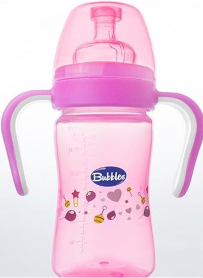 Buy Bubbles Classic Bottle With Hand180Ml Pink in Egypt