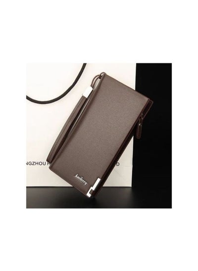 Buy Wallet for Money and Cards - Multiuse - Unisex - Brown color in Egypt