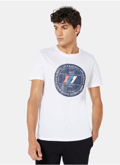 Buy Originals Logo Regular Fit T-Shirt in UAE