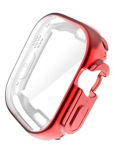 اشتري Apple Watch Ultra 49mm Silicon Cover - Red في مصر