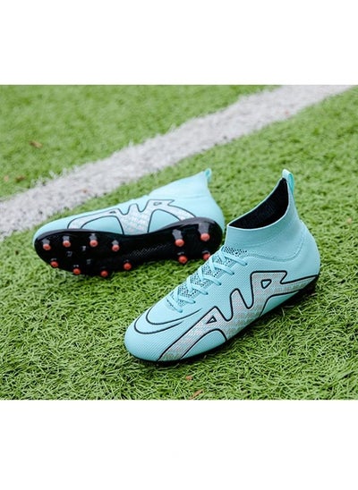 اشتري Anti-slip And Wear-Resistant Outdoor Training Football Shoes Fashion, Lightweight And Breathable Football Soccer Shoes في السعودية