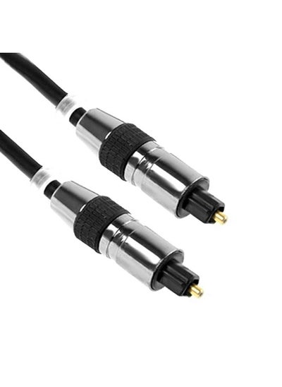 Buy Digital Audio Optical Fiber Toslink Cable Length: 1.5m, OD: 6.0mm in UAE