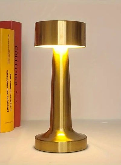 Buy Charging lamp with three lights, golden color, touch screen 1041 in Saudi Arabia