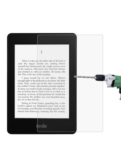 اشتري Case Cover 9H 2.5D HD Explosion-proof Tempered Glass Film for Amazon Kindle Paperwhite Lite في الامارات