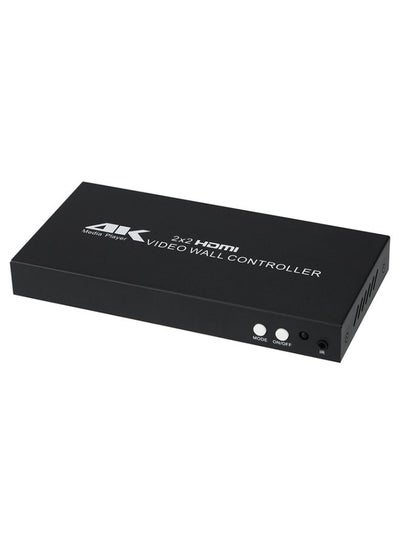 اشتري XP02 4K 2x2 HDMI Video Wall Controller Multi-screen Splicing Processor, Style:Ordinary(US Plug) في الامارات