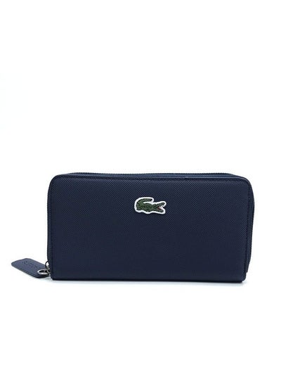 Buy LACOSTE Dark Blue Long Handheld Wallet in UAE
