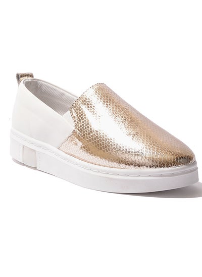 Buy sneakers golden crocodile leather sn-4 in Egypt