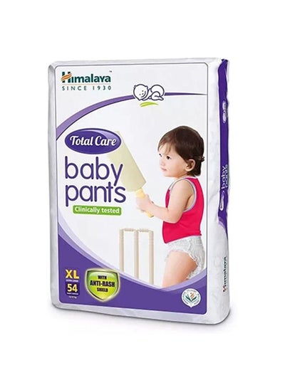 Buy Himalaya Total Care Baby Pants Diapers, X Large, 54 Count in UAE