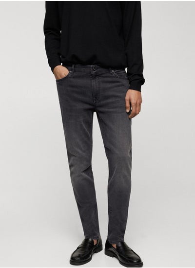 اشتري Skinny Fit Rinse Wash Jeans في الامارات