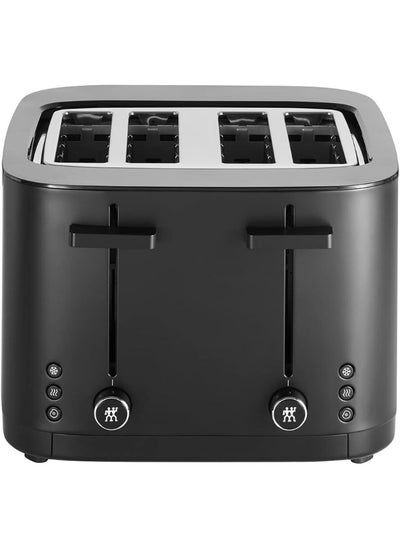 Buy Zwilling Enfinigy Toaster 2 Slice Black. 1000 watts. 8 separate heating elements. Soft lift & extra lift features. 7 browning levels. 3 automatic programmes: thaw, warm & bagel. Automatic shut-off. in UAE