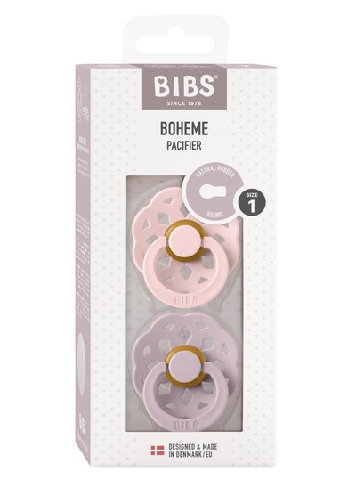 Buy BIBS Pacifier Boheme Round Pack of 2 in Egypt