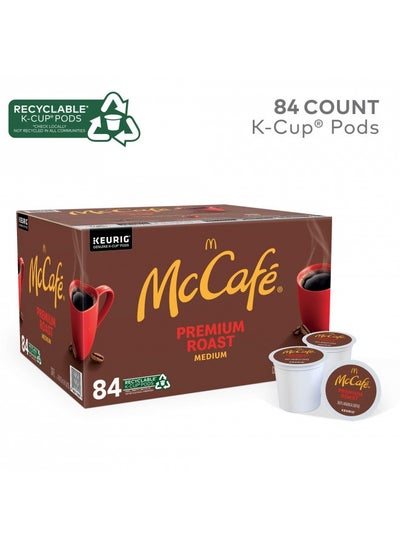 Buy Mccafe Premium Medium Roast K-Cup Coffee Pods, Premium Roast, 84 Count in UAE