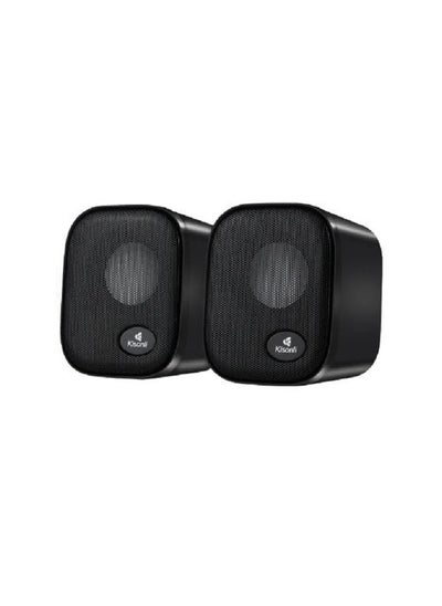 Buy Kisonli KS-10 2 inch real sound small usb speakers in Saudi Arabia