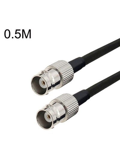 اشتري BNC Female To BNC Female RG58 Coaxial Adapter Cable, Cable Length:0.5m في الامارات