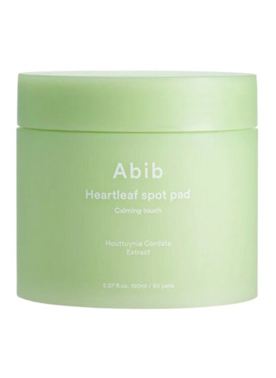 Buy 80-Pieces Abib Heartleaf Spot Pad Calming Touch - 150ml in UAE