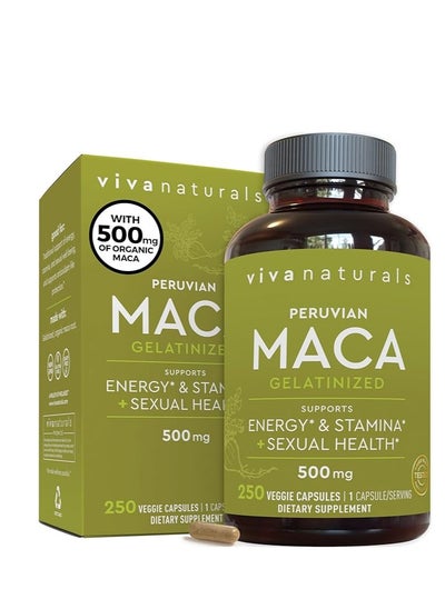 Buy Peruvian Root 500mg 250 Capsules in UAE