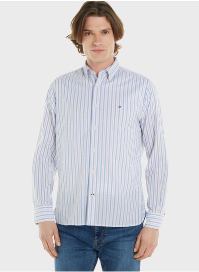 اشتري Striped Regular Fit Shirt في السعودية