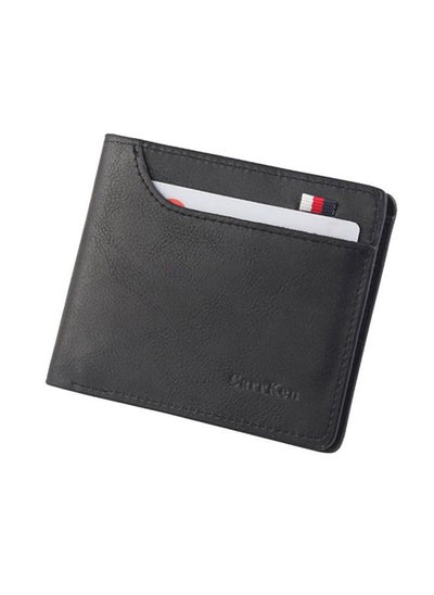 Buy Solid Retro Card Holder Black in UAE