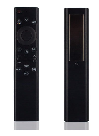 اشتري Replacement Voice Remote Control for Samsung Smart TV Includes Netflix, Prime Video and Samsung Internet Shortcut Buttons (BLACK, ELT-REM-C-08A) في الامارات