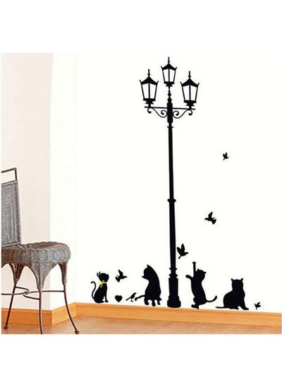 اشتري cat Wall Stickers For Living Room Home Decor DIY Removable Wall Decals في مصر