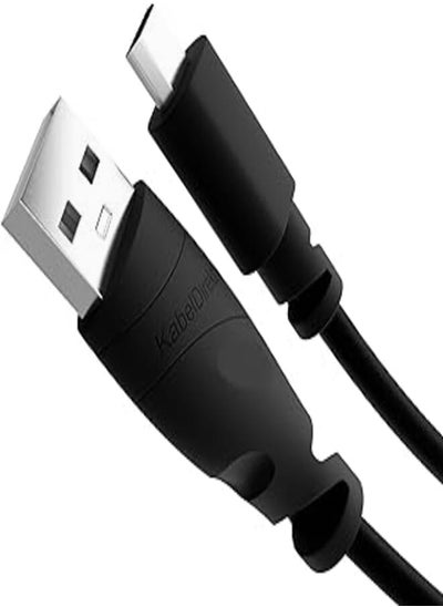 Buy KabelDirekt 608 1.5m Micro USB Cable (USB 2.0 Synch & Charge Cable) TOP Series black in Egypt