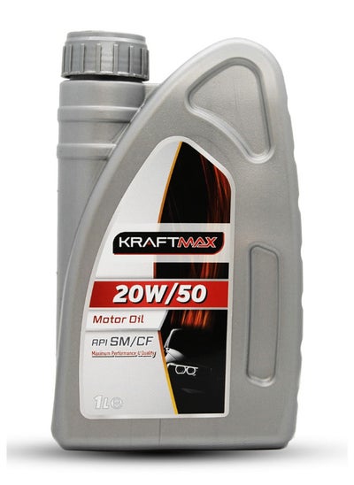 Buy Kraft Max Motor Oil 5000km 20w50 1L in Egypt