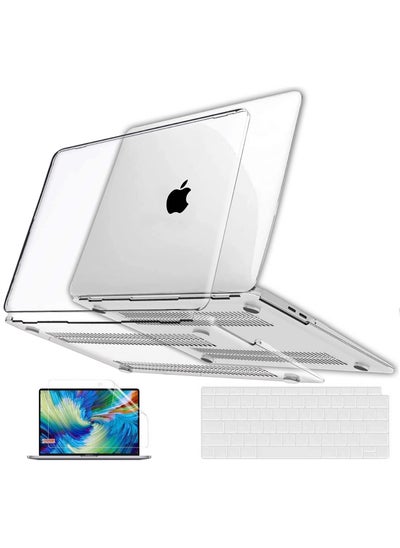 اشتري RKINC Transparent Case Compatible with Macbook Air 15.3 inch M2 A2941 with Touch ID, 2023 Release Protective Snap On Hard Shell Cover for New MacBook Air 15 Touch ID في الامارات