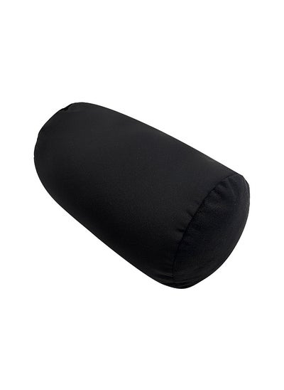 اشتري Comfortable Roll Pillow Round Cylinder Microbead Bolster Neck Back Support Roll Pillow Tube Pillow Cushie Pillows 12 X 7 Inch في السعودية