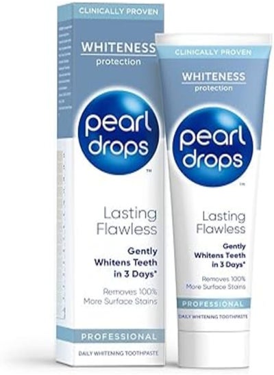 اشتري Pearl Drops - Lasting Flawless Professional Daily Toothpaste - Whiter Teeth In 3 Days - (75ml) في مصر